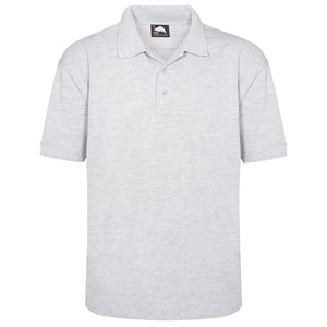 Image of Premium polo shirt, Ash Grey, P-C060203